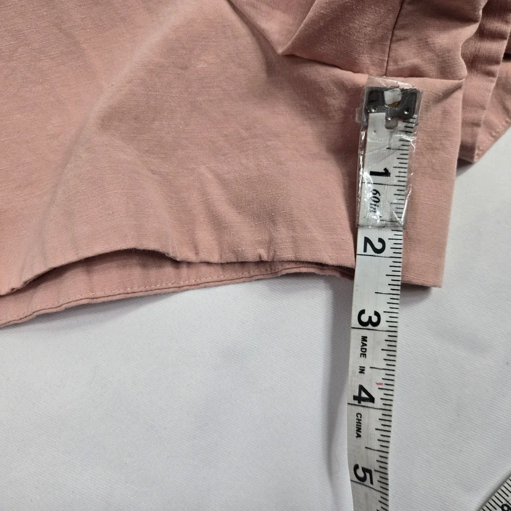 Zara inseam pattern twill